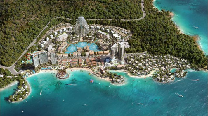 Phối cảnh tổng thể dự án Vega City Nha Trang (Ảnh: KDI Holdings)